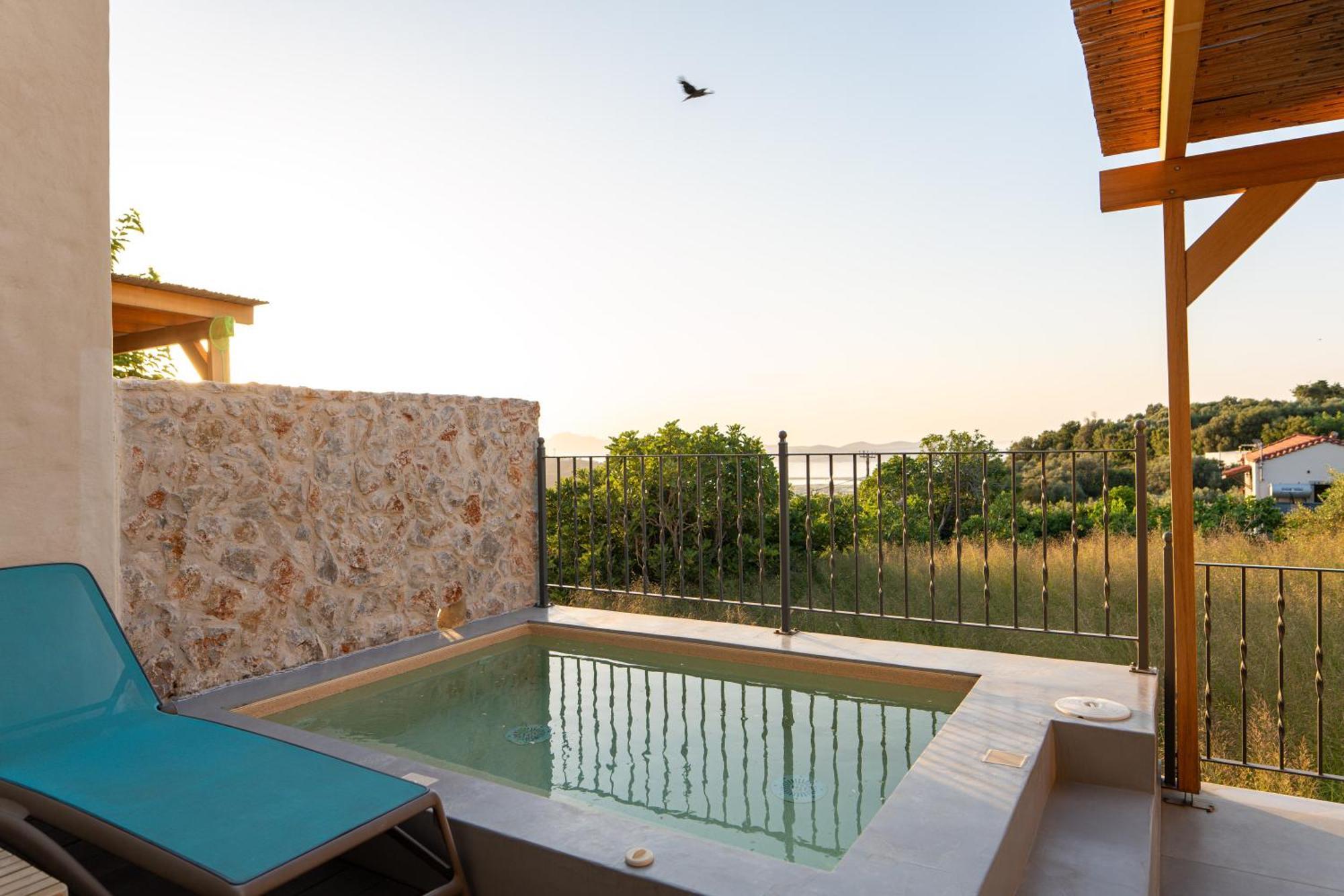Villa Rosa - Luxury Villas With Panoramic Views Lagoudi Zia Exterior foto